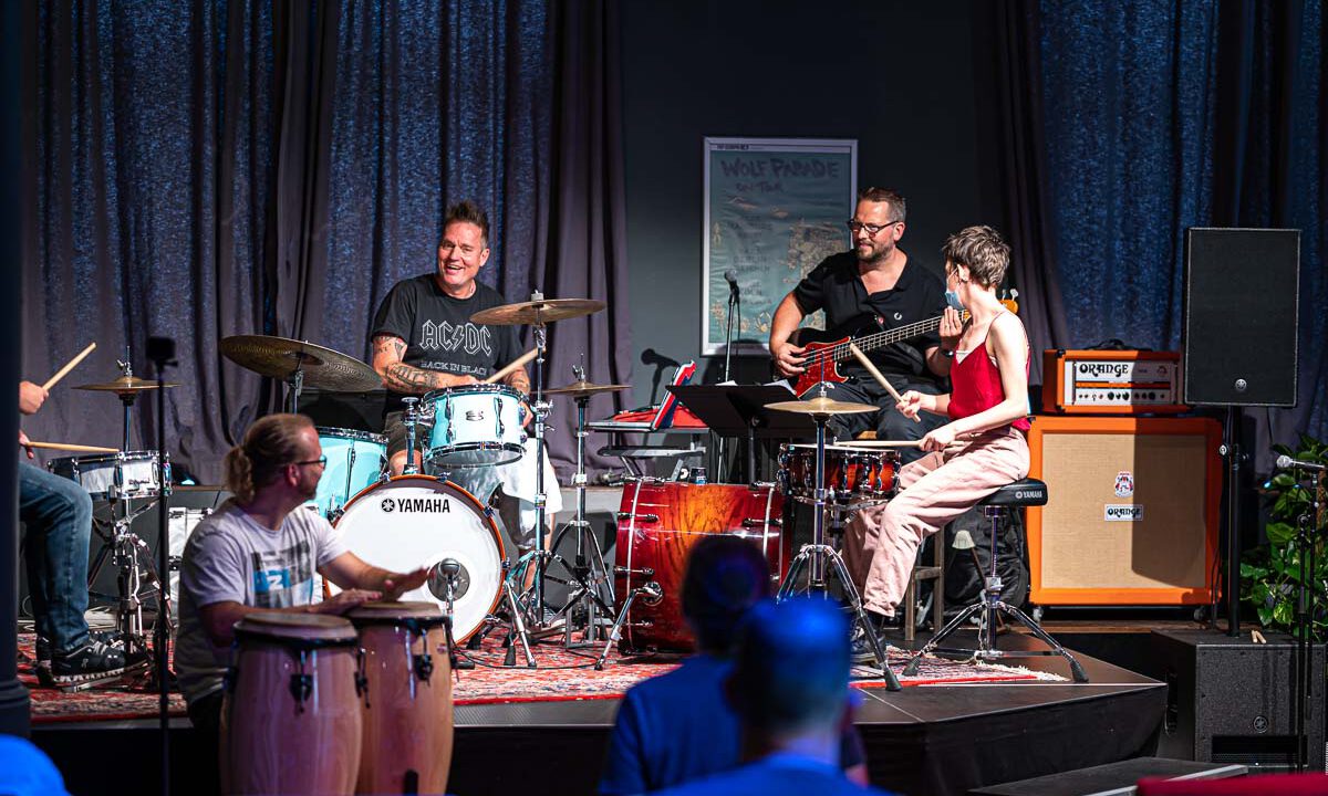 Berlin Drum Days 2021 im House of Music, Chef Trainer Dirk Erchinger